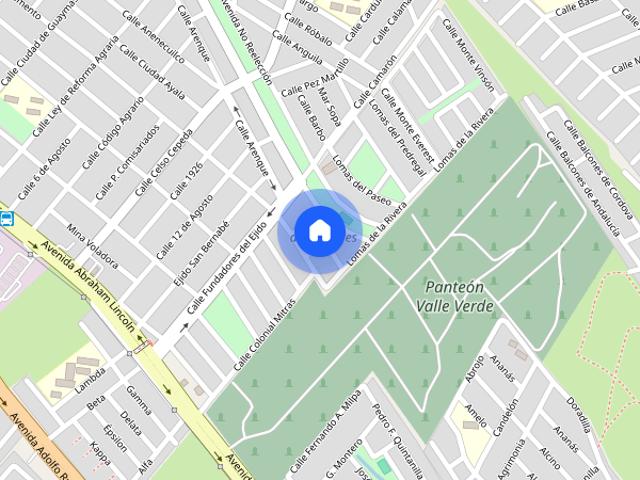 Se Renta loft amueblado las lomas de cumbres Monterrey N.L
