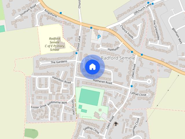 Semele Close, Radford Semele