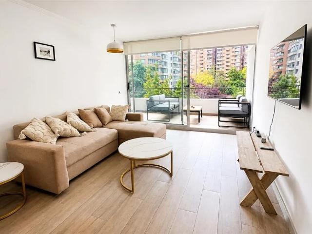 Semi amoblado 3 dorm. en las condes