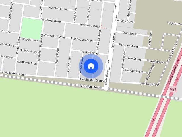 Semi furnished house for rent