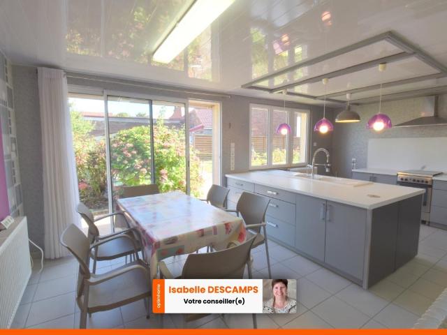 Semi Plain Pied rénové – 3 chambres – Jardin – Garage – Parking DROCOURT VILLAGE