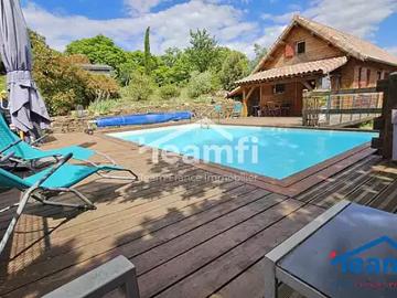 Sénéchas 30450 Achat / Vente maison 4 pièces t4 piscine terrasse