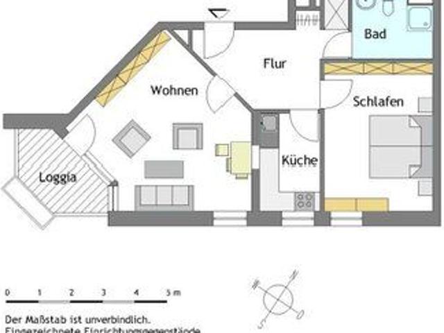 Seniorengerechte 2 Zimmer Wohnung in Mülheim Stadtmitte mit WBS