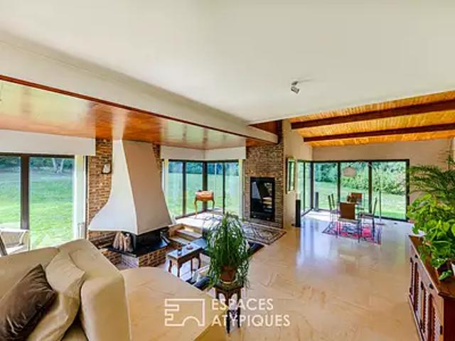 Senlisse 78720 Achat / Vente maison 7 pièces t7 au dernier étage piscine