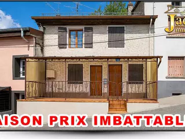 Senones 88210 Achat / Vente maison 4 pièces t4