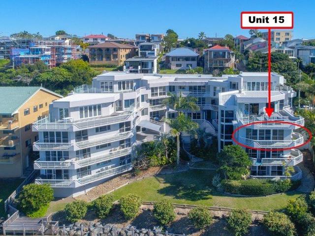 Sensational views from this renovated waterfront 2br unit