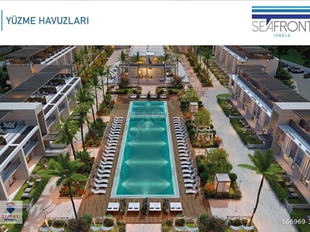 SEAFRONT İSKELE LONG BEACHE 100 METRE 1+1 YATIRIM FIRSATI
