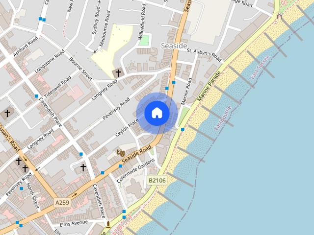 Seaside, Eastbourne, BN22