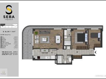 SEBA CASA 2+1 SATILIK