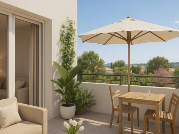 SECTEUR MILLENAIRE BEAU T1 28M² + EXTERIEUR