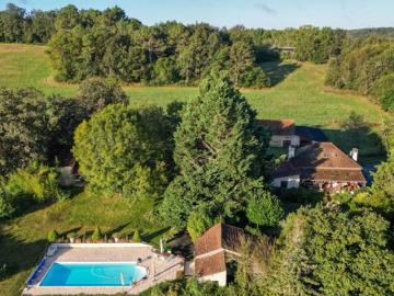 Secteur Gourdon Ensemble immobilier sur 8ha avec vue