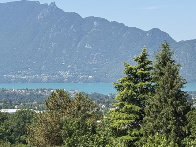 SECTEUR RESIDENTIEL MAGNIFIQUE VUE LAC VILLA 156.77 m2 + sous sol complet + annexes sur terrain de 1496m2
