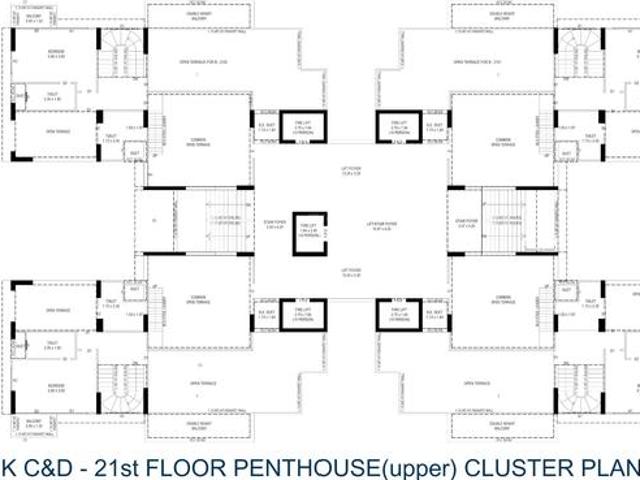 Vaishno Devi Circle 4 BHK Apartment For Sale Ahmedabad