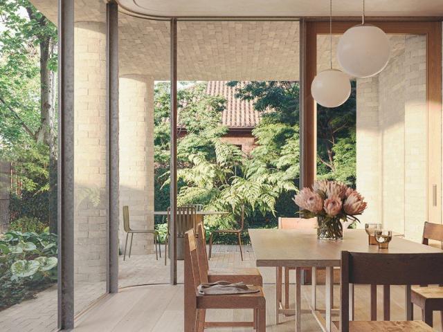 Secure a remarkable Edition Office home, framed by Kew's established greenery