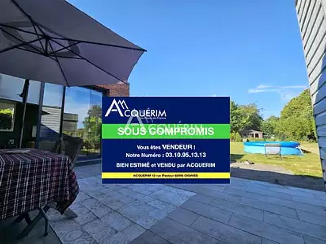 Seclin 59113 Achat / Vente maison 5 pièces t5 terrasse parking