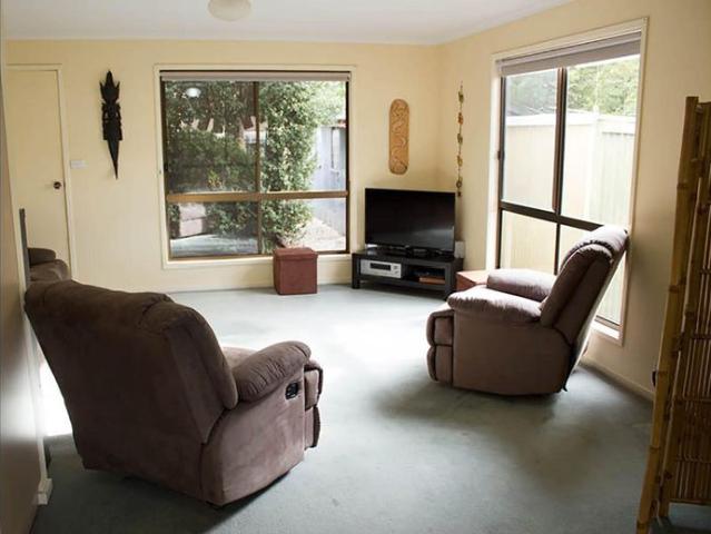 Secluded two bedroom unit