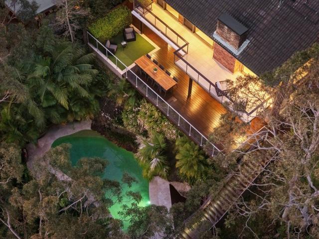 Secluded family retreat immersed in natural beauty