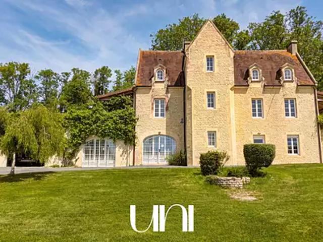 Secqueville en Bessin 14740 Achat / Vente maison 8 pièces t8 jardin terrasse