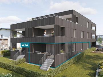 See, Berg, Natur Ihr Zuhause! 2 Zimmer Gartenwohnung W1A