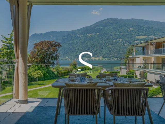 SEE. EXKLUSIV. PRIVAT. | Neuwertige Designerwohnung direkt am Ossiachersee | Eigener Seezugang