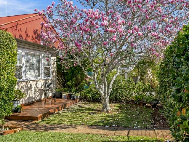 See Timeless Rangeville Character Cottage on CORNER ALLOTMENT with magnificent NORTH EAST DECK EXPERIENCE. This one MAKES YOU SMILE!