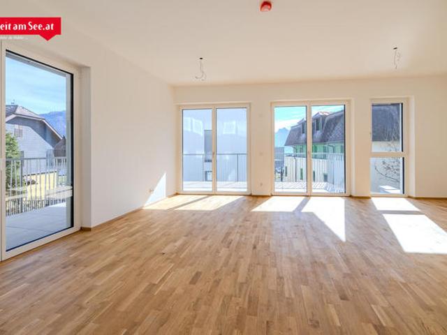 See und Bergblick Wohnung an der Esplanade Gmunden