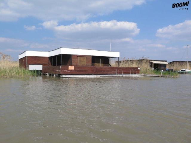 Seehütte inkl Dachterrasse mit Wasseranschluss mit Sicht auf Rust