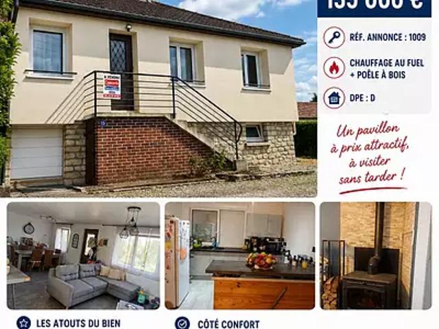 Sées 61500 Achat / Vente maison 4 pièces t4