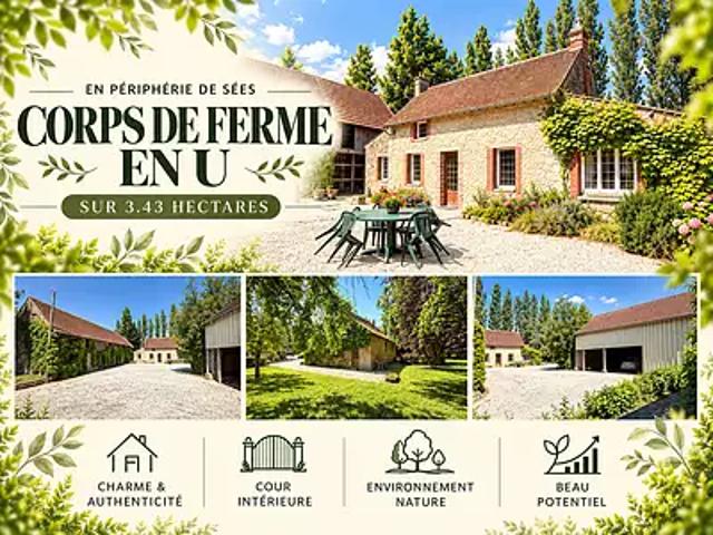 Sées 61500 Achat / Vente maison 6 pièces t6 au dernier étage