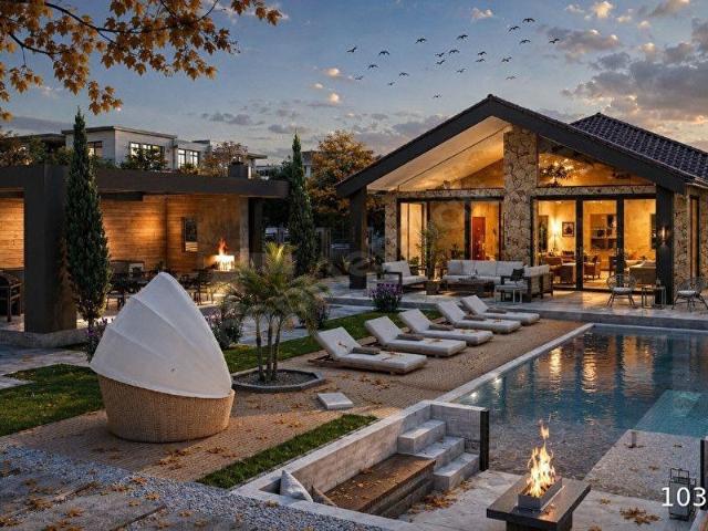 Seferihisar da Doğanın Huzuru, Modern Mimarinin Konforu ve Mahremiyetin Satılık 3+1 Villa