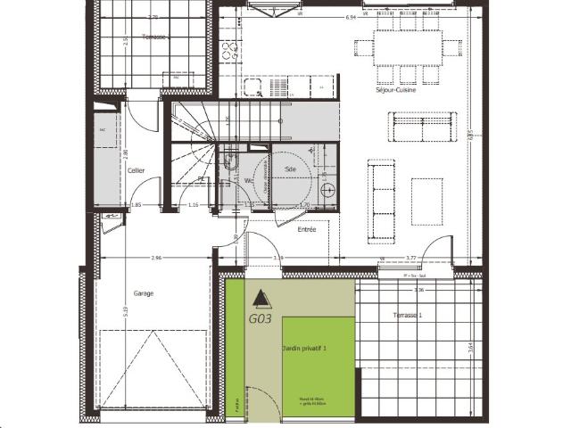 SEGNY 01170 VILLA NEUVE T5 DE 117M2 AVEC GARAGE + TERRASSE + JARDIN SEGNY 01170