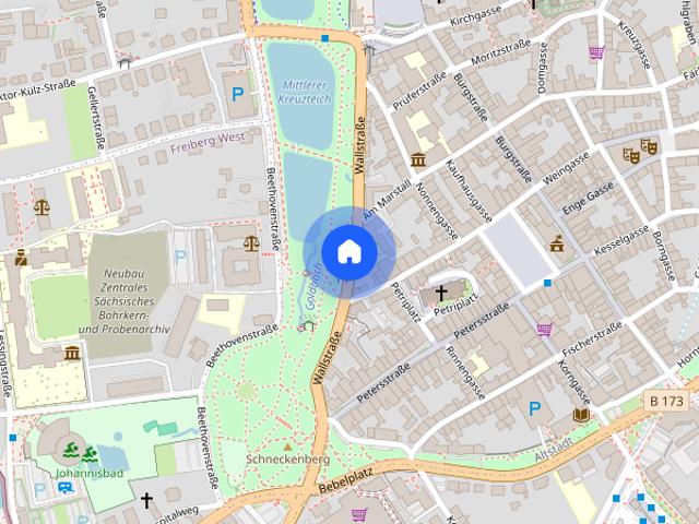 Sehenswerte Wohnung in der Universitätsstadt Freiberg!