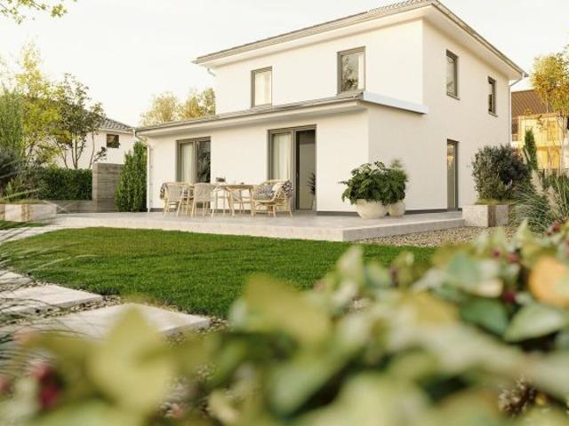 Sehr modern, Staffelgeschoß auf 2 Etagen, energiesparend gebaut, Massivhaus von Town & Country Eff55 GEG