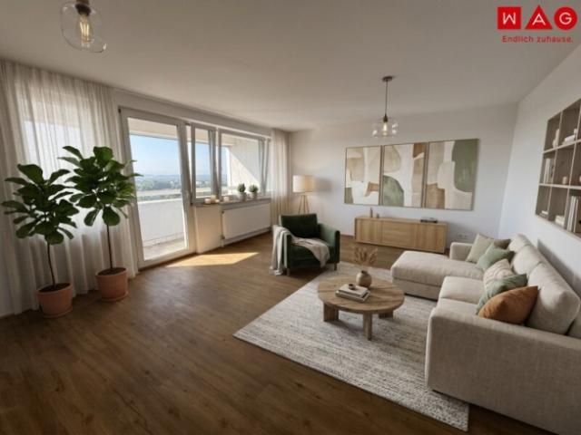 Sehr einladende, großzügige 2 Raum Wohnung mit Loggia! Im Stadtteil Niedernhart/Spallerhof direkt neben dem Vital und Einkaufszentrum Muldenstraße! 1A Infrastruktur und Öffi Anbindung!