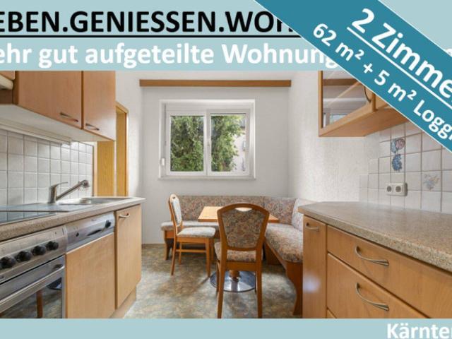 SEHR GUT AUFGETEILTE 2 ZIMMER WOHNUNG IN KLAGENFURT ZUM TOP PREIS