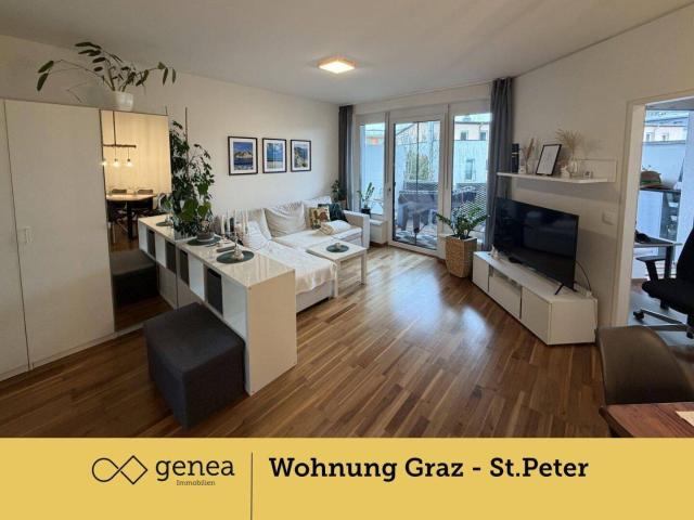 Sehr Gute Lage Moderne Neubauwohnung mit Balkon & Tiefgarage in Graz St. Peter