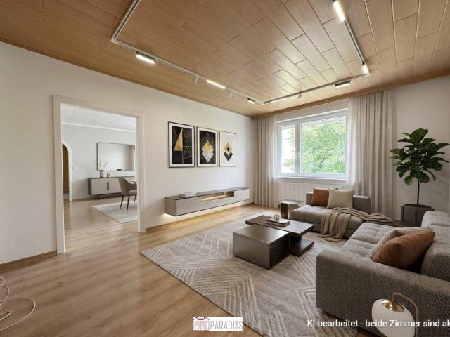 Sehr gepflegte 3 Zimmer Wohnung mit modernem Bad, Loggia und traumhaftem Ausblick