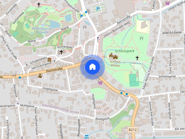 Sehr gepflegte 3 Zimmer Wohnung in attraktiver Lage von Bad Vöslau
