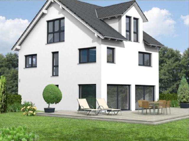 Sehr große Doppelhaushälfte, zentral, an ein bestehendes Haus dran