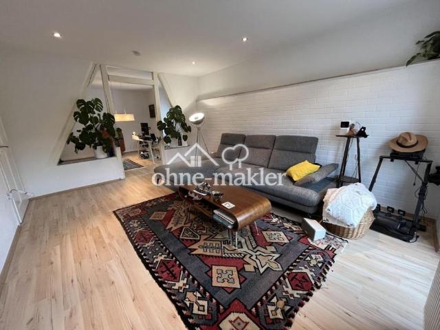 Sehr großzügige u. helle 3 Zimmer Wohnung mit Balkon und Garten modern renoviert mit Glasfaser