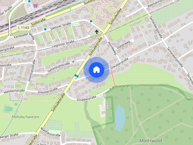 Sehr hübsche Wohnung in sehr ruhiger Lage!