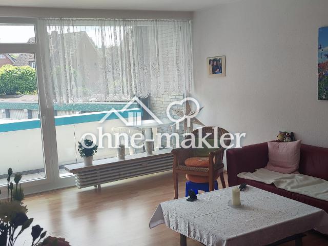 Sehr helle 3 Zimmer Etagenwohnung mit großer, ruhiger Loggia