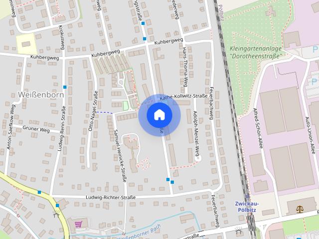 Sehr schöne 3 Zimmer Wohnung in ruhiger Lage des beliebten Stadtteils Weißenborn zu vermieten!