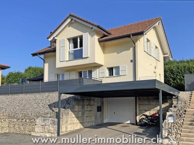 Sehr schöne freistehende Villa zwischen Bulle und Oron la Ville