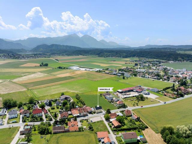 Sehr schönes 150m² Einfamilienhaus mit Garage und Nebengebäude in Eberndorf