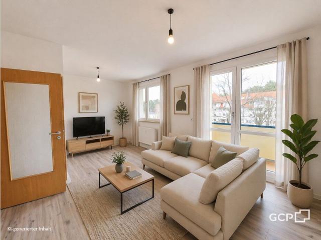 Sei schnell und sichere dir die Mietpreissenkung* 2 Zimmer Wohnung mit Balkon in Dessau Roßlau