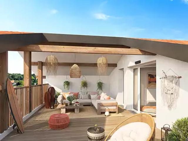 Seignosse 40510 Programme neuf appartement neuf à vendre t2 PTZ+ NF