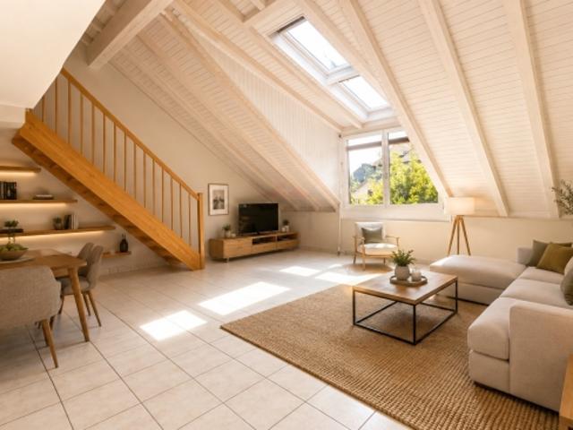 Selten in Plan les Ouates – 6 Zimmer Doppelhaus von 133 m² mit privatem Garten