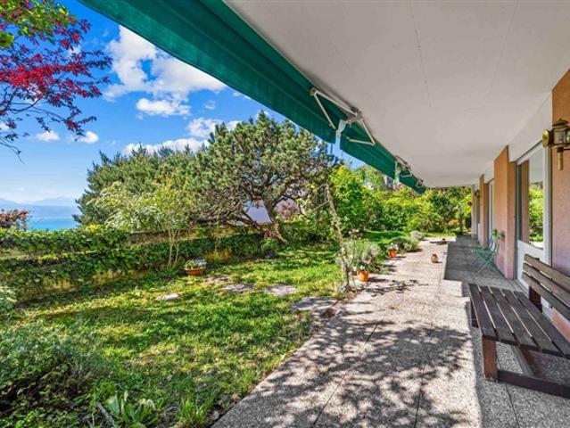 Selten in Pully 4,5 Zimmer Wohnung mit Terrasse und Garten