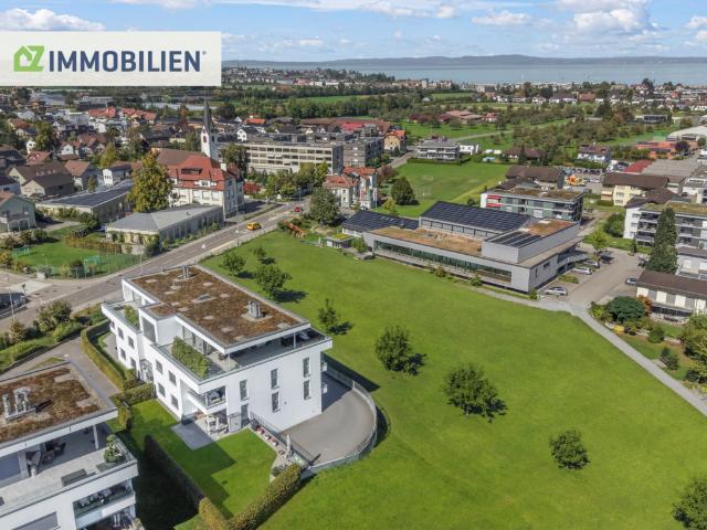 Selten in Tübach 4.5 Zimmer Whg. mit 220m² Garten, privater Waschküche & Bodenseeblick